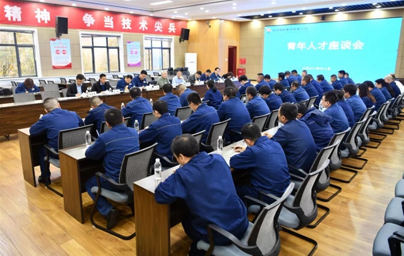 陜鋼集團黨委與龍鋼公司青年人才面對面交流座談——走基層辦實事系列報道之一
